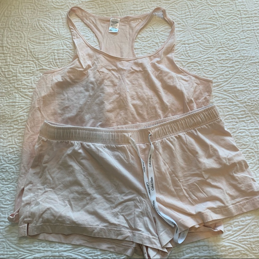 Calvin Klein Pink XL Pajama Set